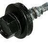 Tornillo hoja perfil homefix vz 6k negro ral9005 4,8x20 | 20 piezas - 6701.21.30020