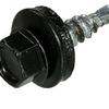 Tornillo hoja perfil homefix vz 6k negro ral9005 4,8x20 | 20 piezas - 6701.21.30020