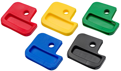 Tapa para llave Homefix varios colores cuadrada | 5 piezas - 6701.30.61030