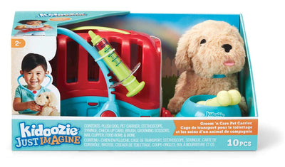 Kidroozie Groom N Care Dog Door Borse con accessori.