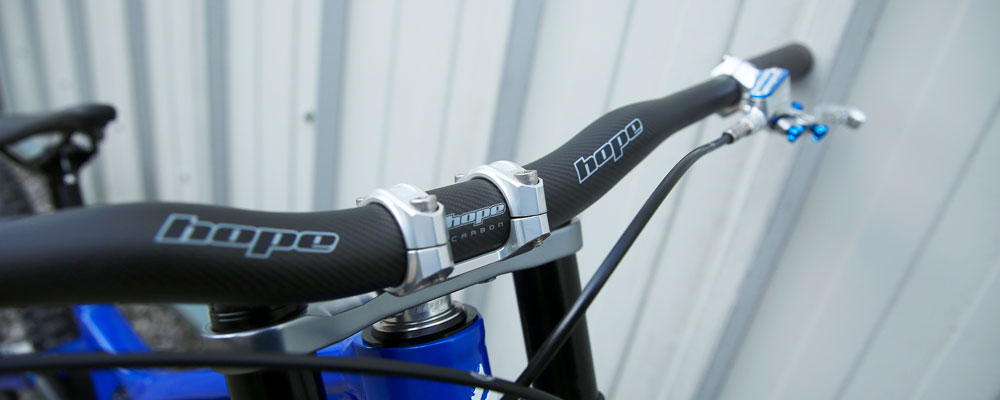 Manubrio in carbonio Hope riser 35 x 800 mm