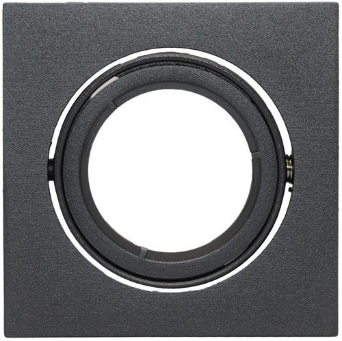 Enzo hope inbouwspot 50mm verstelbaar vierkant mat zwart - 5013203