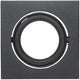 Enzo hope inbouwspot 50mm verstelbaar vierkant mat zwart - 5013203