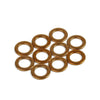 Hope m6 copper washers for brake hose (10 pieces)
