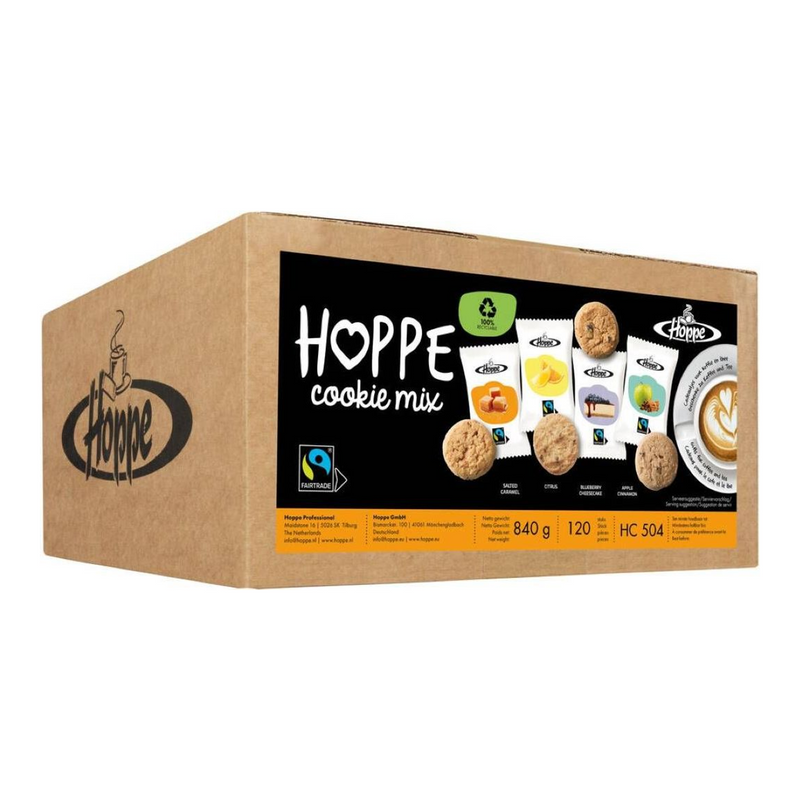 Mezcla para galletas de comercio justo orgullosa de Hoppe Bakers (120 piezas)