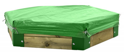 Cubierta cubierta 150 cm de poliéster verde