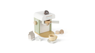 Macchina da caffè Dantoy in legno xl 13 pezzi in scatola