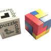 Cubo puzzle in legno Ebert (colorato)