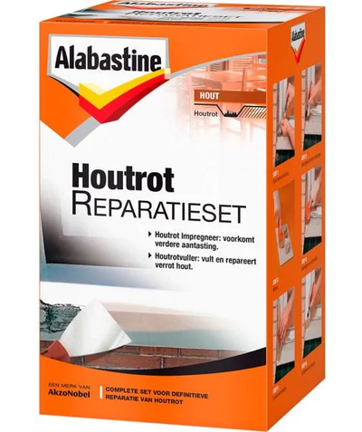 Set reparador de podredumbre de madera de Alabastino 500gr - 5096024