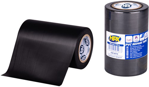 Nastro adesivo Hpx | nero | 100mm x 10m - kb10010 | 24 pezzi kb10010