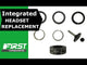 Tecora e headset ahead 1inch cartr alu 26.4 taper polished