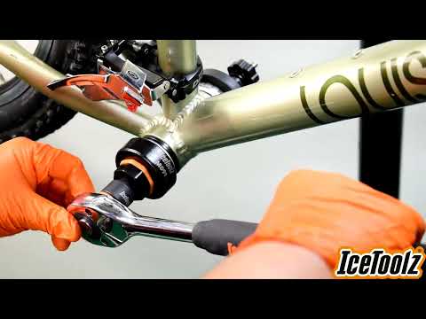 Juego de herramientas de montaje de pedalier Buzaglo icetoolz 11t1