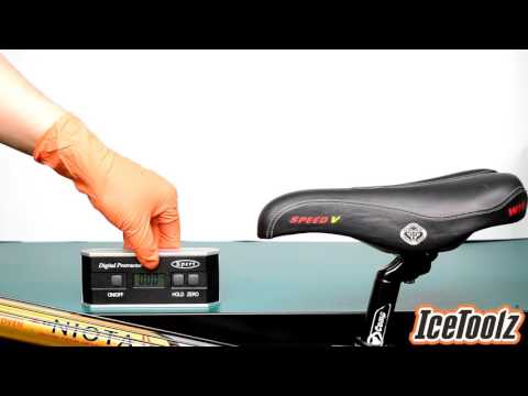 ICETOOLZ Xpert Hoekmeter Digital para elementos de dirección de silla de montar, E371