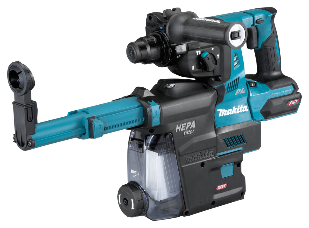 Makita hr003gz02 | martillo combinado | sds-plus | 40v máximo | con aspiración de polvo | cuerpo | sin cargadores de baterias - hr003gz02