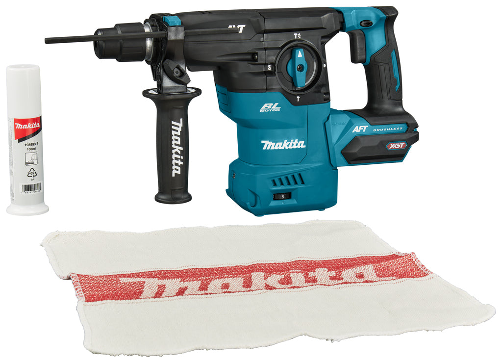 Martello combinato a batteria Makita HR008GZ | 40 V massimo | sds-plus | escl. batterie e caricabatterie | in scatola - hr008gz