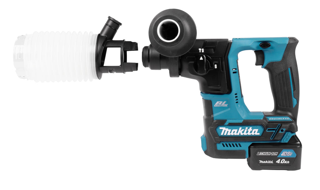 Makita hr166dsmj 12 v max boorhamer | sds-plus | 4,0 ah accu (2 st), lader, mbox - hr166dsmj