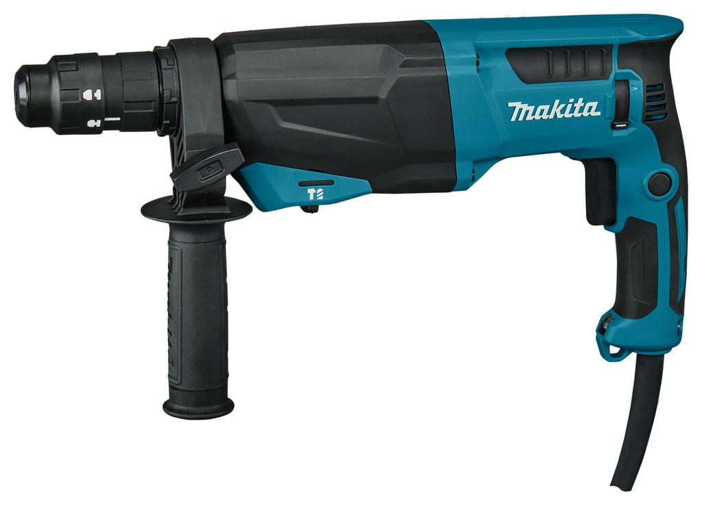 Martello combinato Makita hr2670ft | sds-plus | con testa di perforazione intercambiabile | 800 W 3,0 anni - ore 2670 piedi