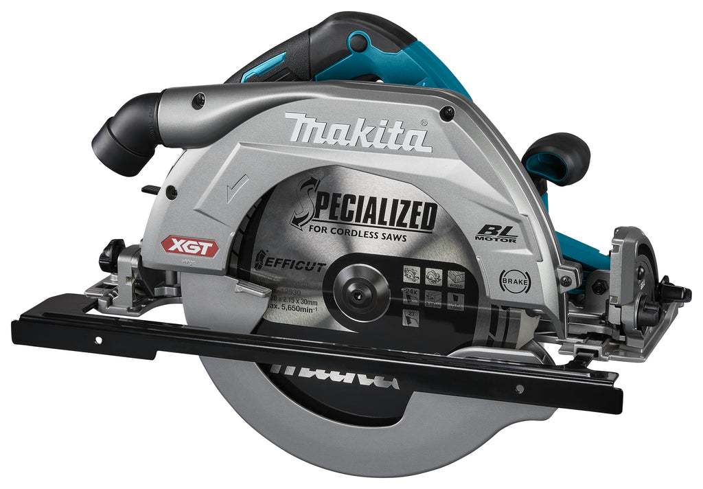 Makita hs011gz | accu cirkelzaag | xgt 40 v max | 270 mm | zonder accu`s en lader | in doos - hs011gz