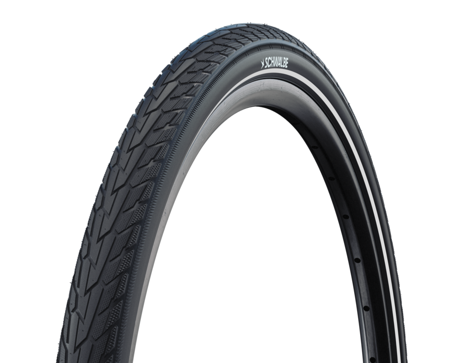 Schwalbe road cruiser - cablato - mescola verde - k-guard - 700x40c - nero + reflex