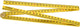 Metro pieghevole Hultafors g 59 1m giallo - 4 pezzi - hu200904 - hu200904