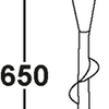 Portapalo Connex 91x91x650 (vite) vvz - hv4336