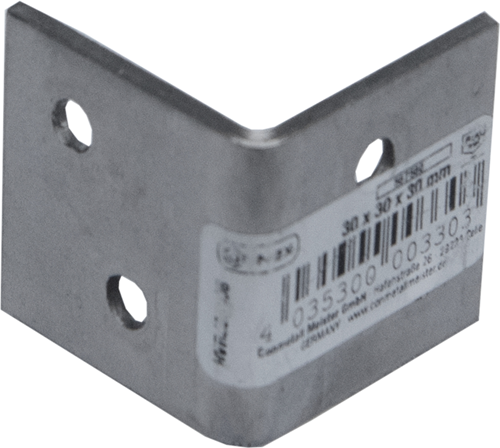 Connex cuadrado ancho 30x30x30 acero inoxidable - hvrj20006