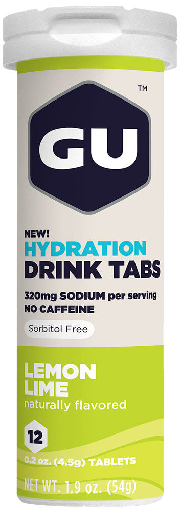 Gu hydration tabs 12x4.5g | strawberry lemonade