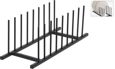 Other brands Metal plate holder 34.5x12.5 cm Black