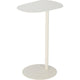 Home styling bijzettafel organisch wit 35x53cm