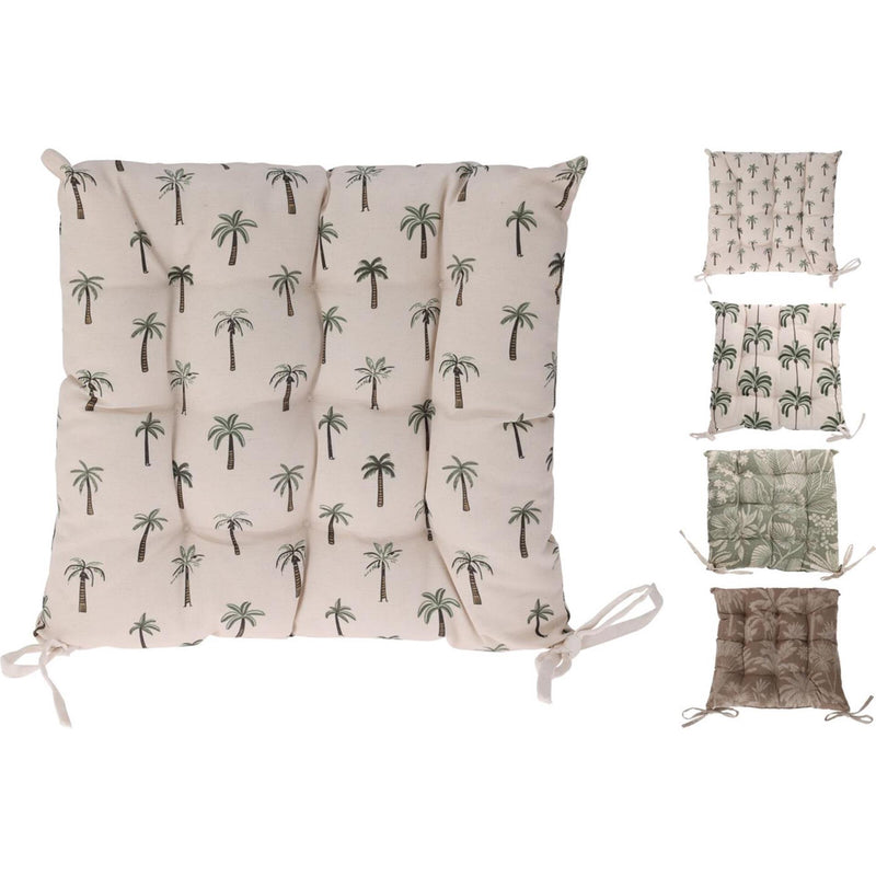 Cuscino per sedia da parrucchiere dal design tropicale