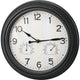 Reloj de pared Home Styling negro 30cm