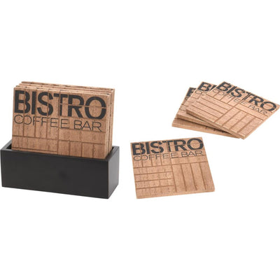 Eccellente set di sottobicchieri per la casa da bistrot 11,5x4,5x10 cm