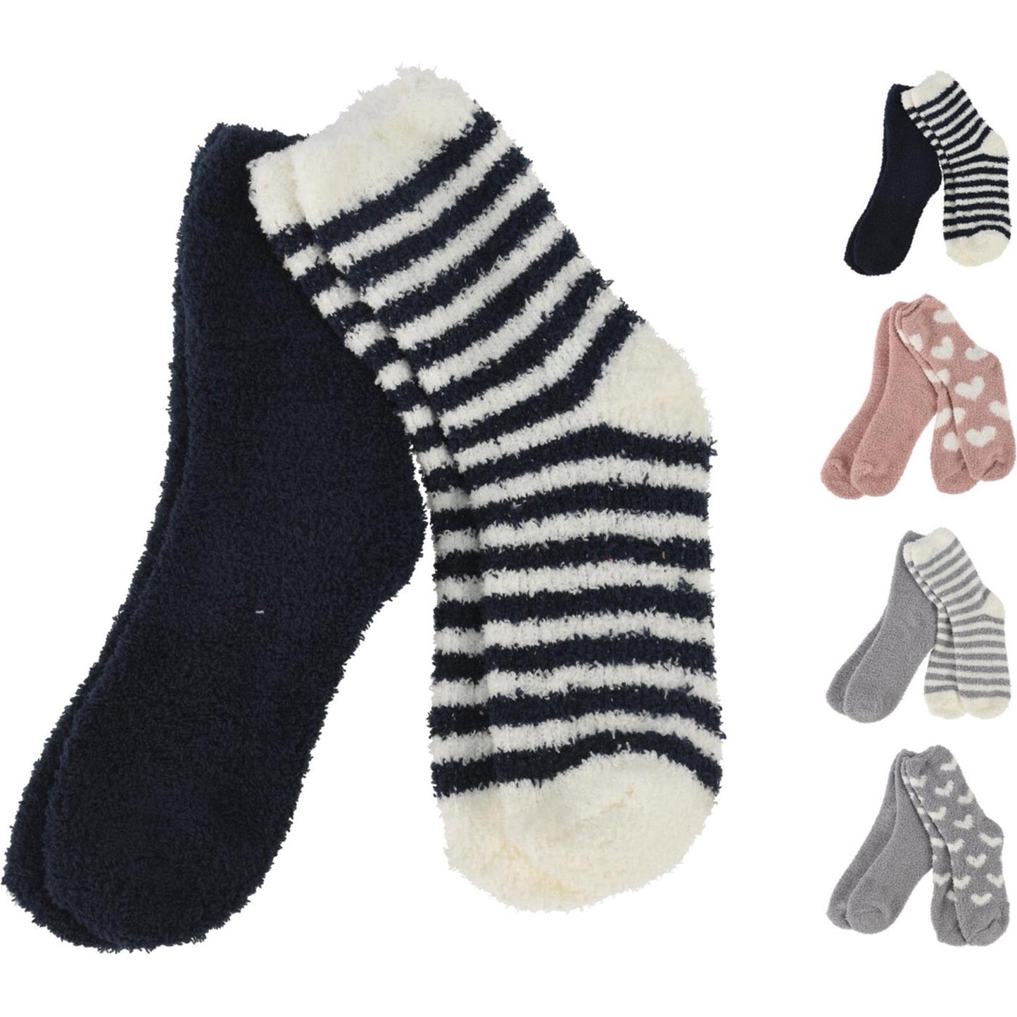 Set di calzini per lo styling domestico da 2 paia