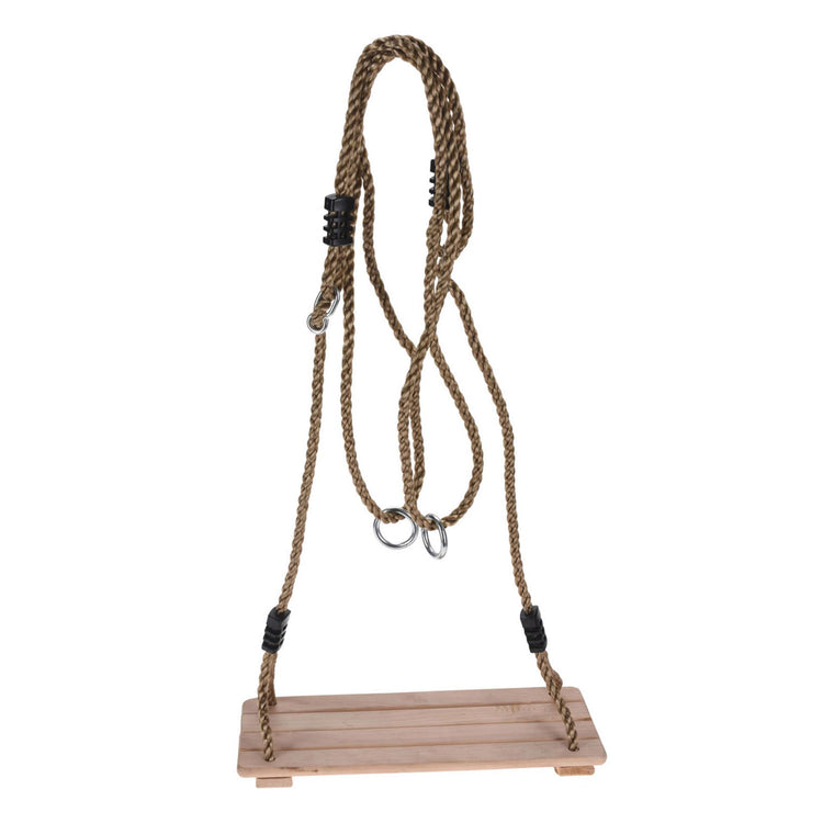 Sedile swing gratuito e facile dennenhout Naturel 40x16 cm