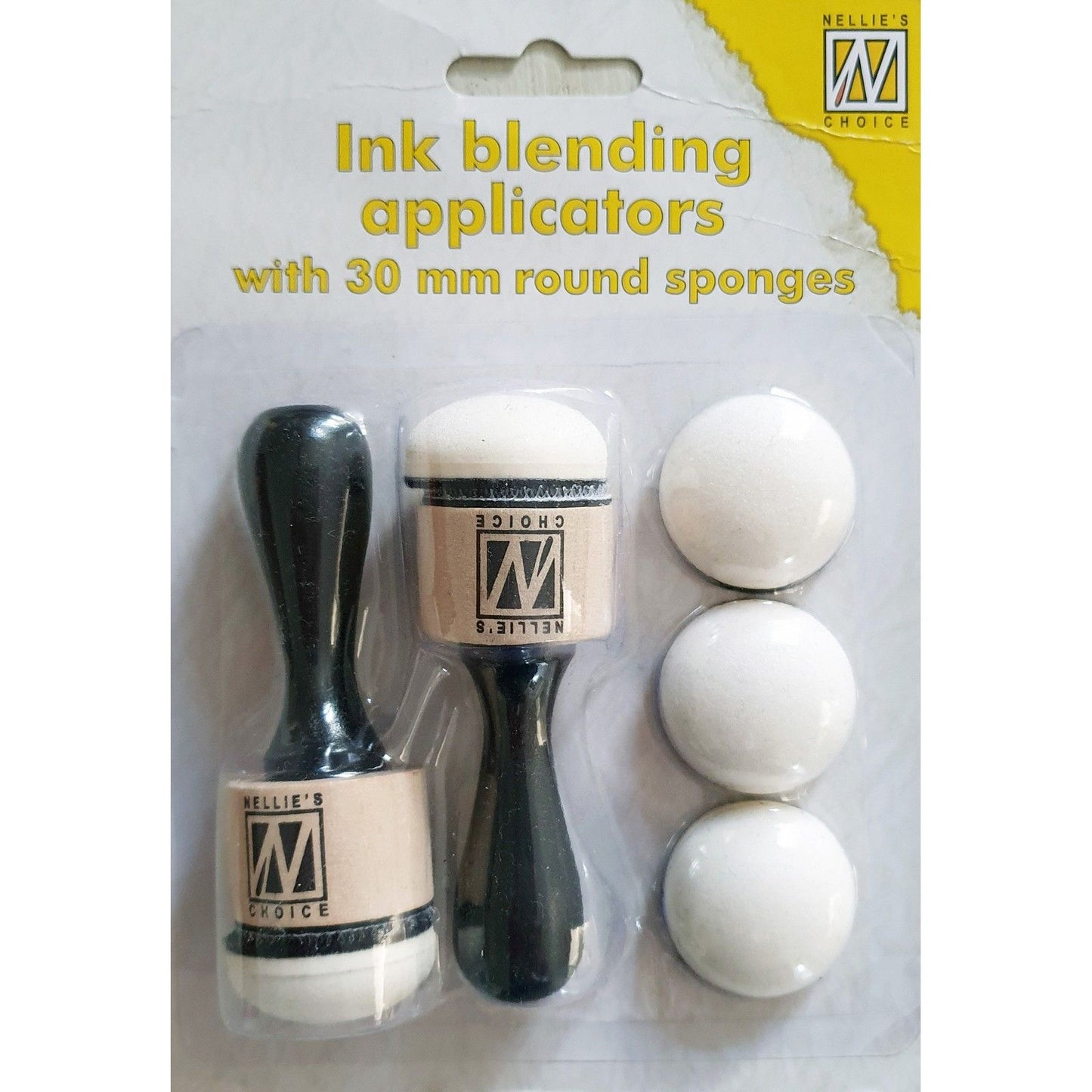 Nellie's choice • ink blending applicators with 30mm round sponges