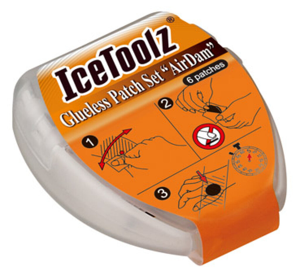 ICETOOLZ Tastas autovolcanizantes 56p6 Airdam (6 piezas)