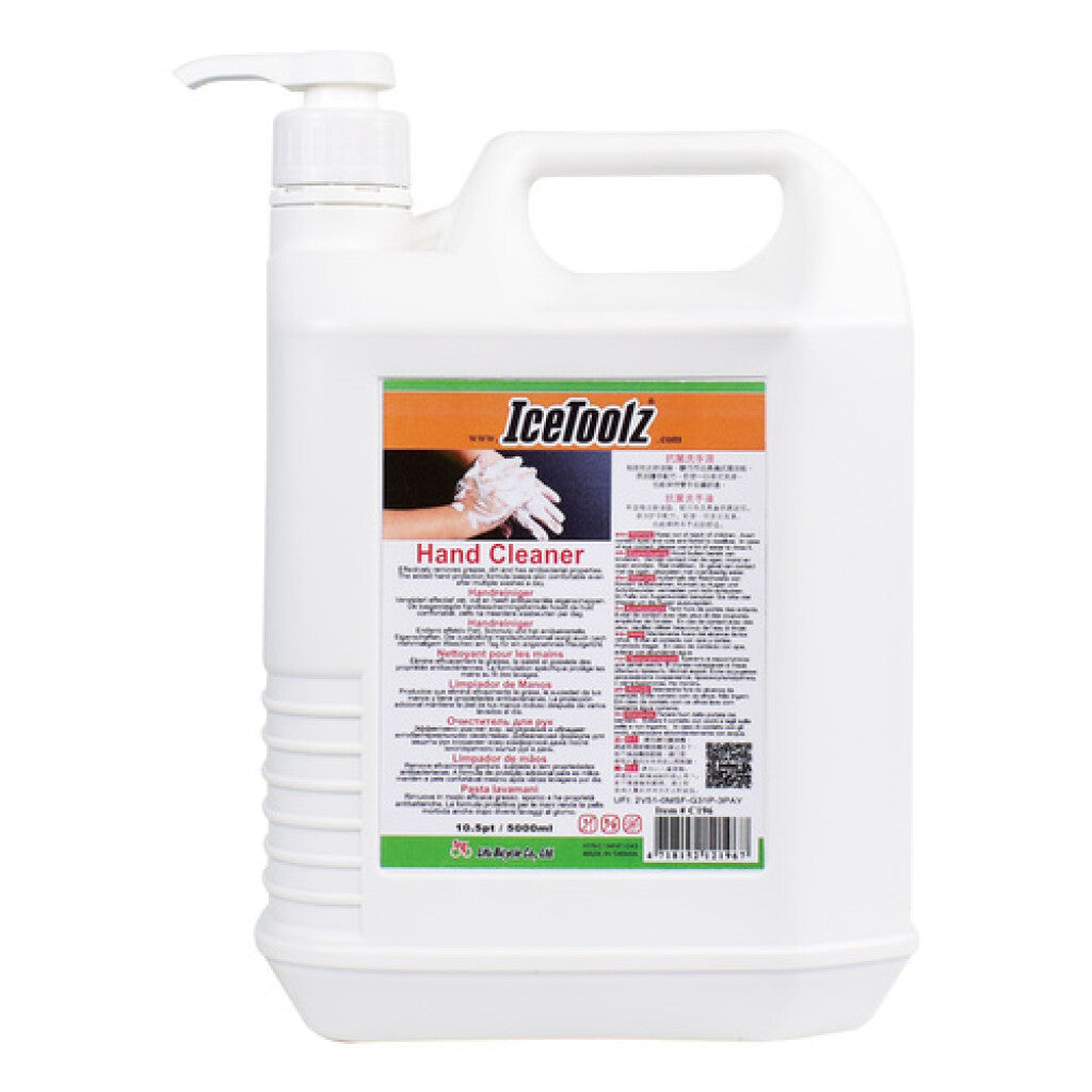 Icetoolz Hand Cleaner 5LTR con mecanismo de la bomba