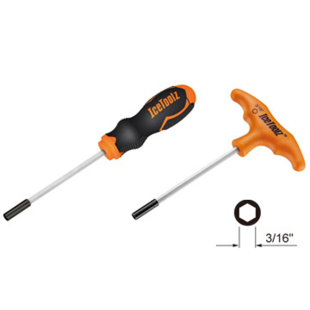 Tasti del capezzolo IceEtoolz Spaak Set 12a5 per 3 16 (esagono) Nippels
