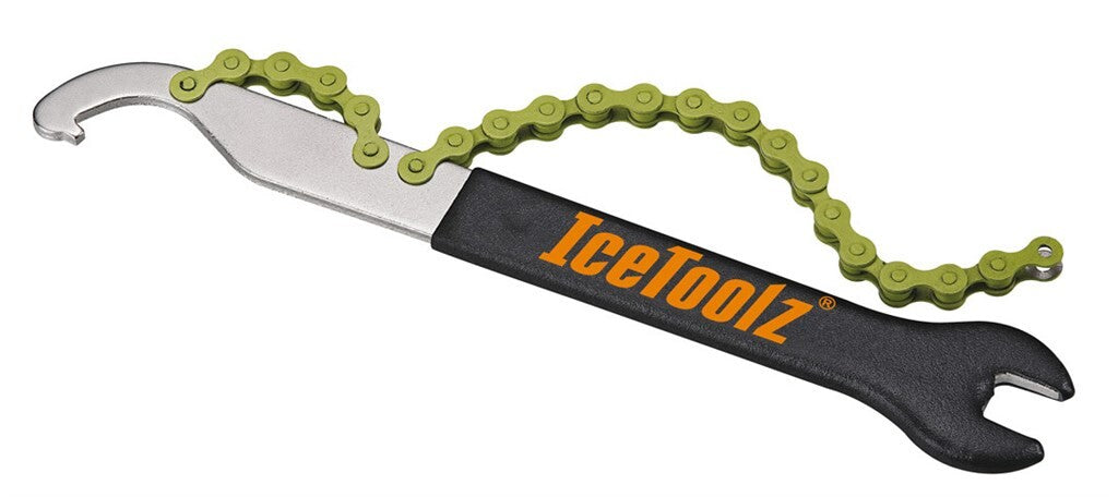Clave de pedal con gancho y cliente de rueda libre 1 2 x 1 8 ICETOOLZ 34S2