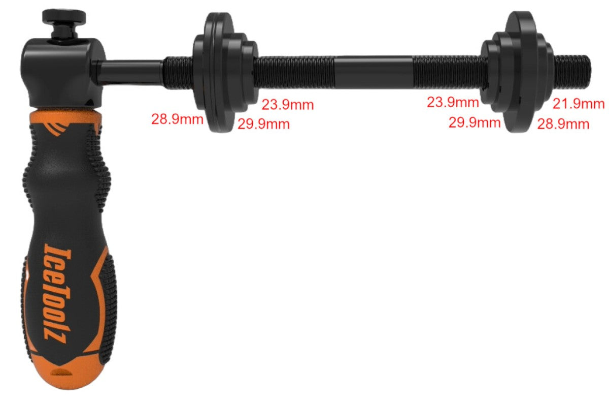 Pressa per movimento centrale Icetoolz, bb30-bb86-bb92-bb386, 11r4