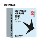 Camera d'aria Schwalbe air plus (sv21+ap) - 27,5+'' (54 70-584) - presta - afbeelding 1
