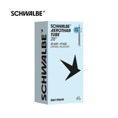 Cámara de aire Schwalbe aerothan scv17-ae 28 33 47-622 80mm