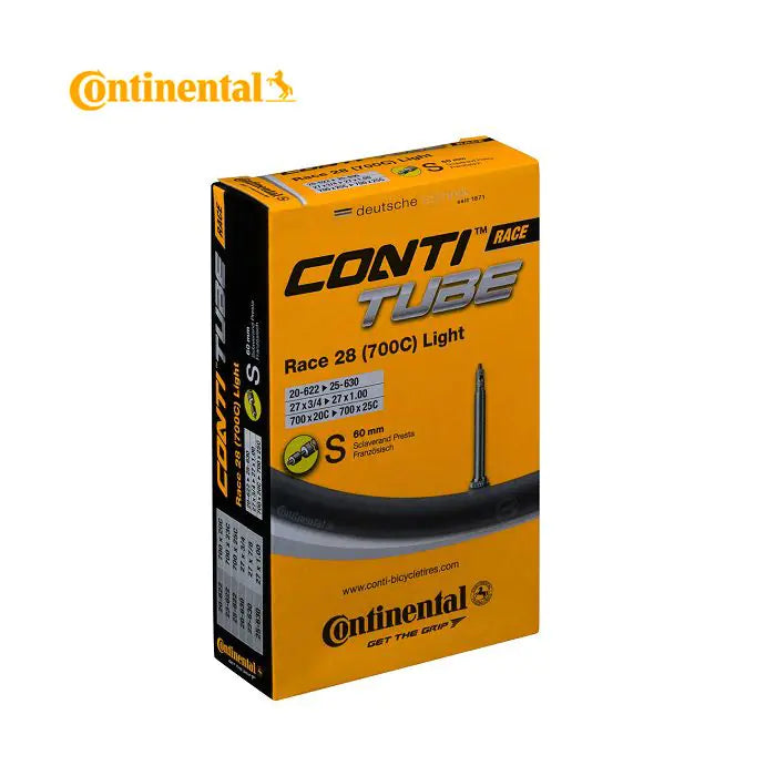 Continental Inner Tube Race Light 28 pollici (20 25-622 630) FV 60 mm