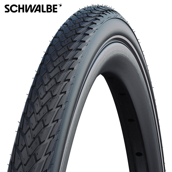 SCHWALBE ESTERNO 28-0,90 (23-622) Performance della maratona Rifelezione nera