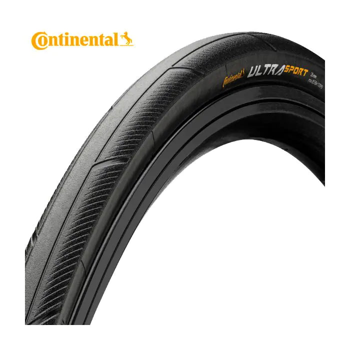 Banda plegable continental Ultra Sport 3 Rendimiento 28 x 1.10 28-622 Negro