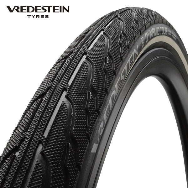 Vredestein 28x1 5 8x1 1 8 (28-622) gira dinámica hilo reflex negro 28454