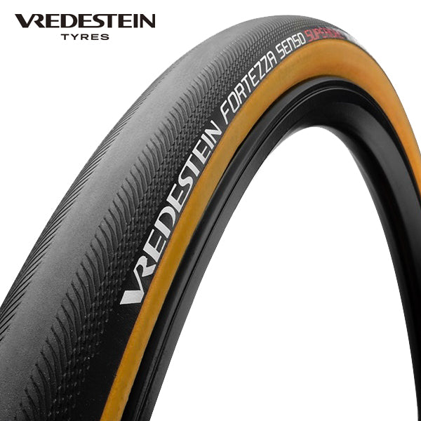 VREDESTEIN - FORTEZZA SENSO SUPERVENORE 700X28C NERO NATURALE