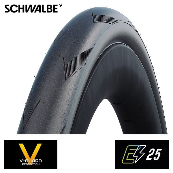 Neumático plegable Schwalbe 700-30c (30-622) Pro One Evolution negro