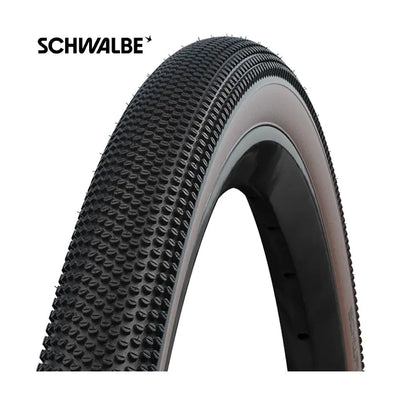 Banda plegable Schwalbe G-One AllRround RaceGuard 28 x 1.35 35-622 mm-Bronze Sidewall