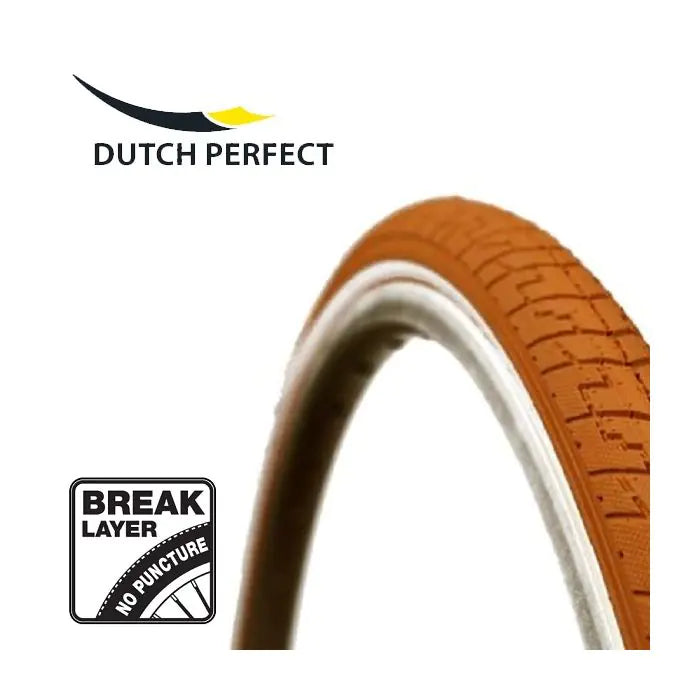 Piene di olandese Dutchperfect di Orange Anti-Lek, arancione anti-Lek 28 x 1,40 40-622 mm con riflessione